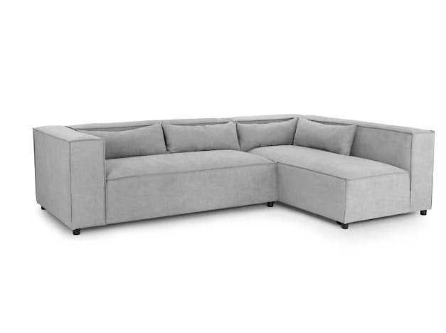 Becca Universal Corner Sofa | Beige,Grey