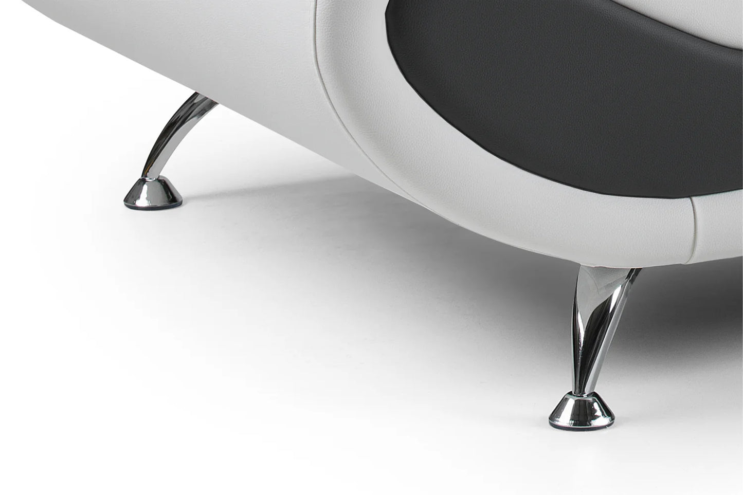 Napoli Sofa Armchair | Black/White