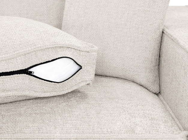 Mary Sofa Set | Cream