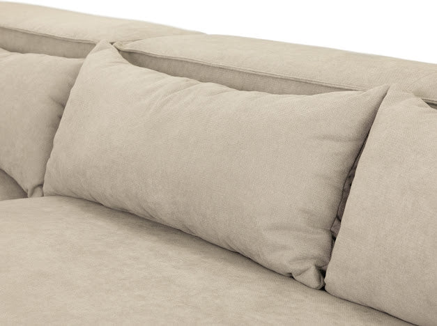 Becca Universal Corner Sofa | Beige,Grey