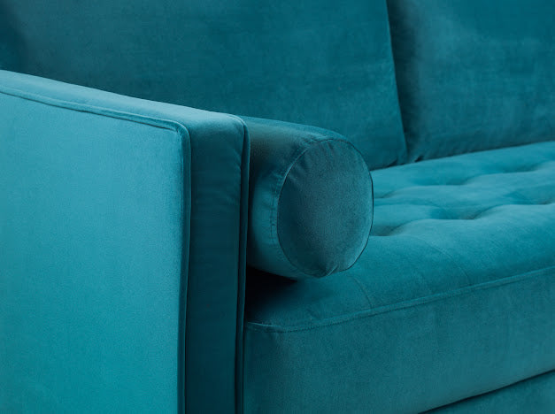 Harper Sofa Plush 4 Seater | Grey,Green,Teal,Blue,Beige