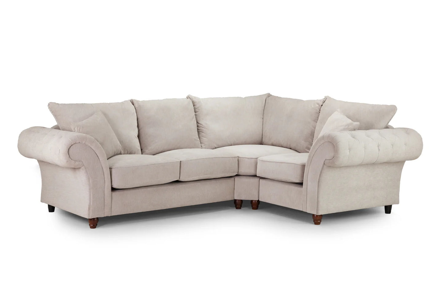 Windsor Sofa Fullback Right Hand | Grey,Stone