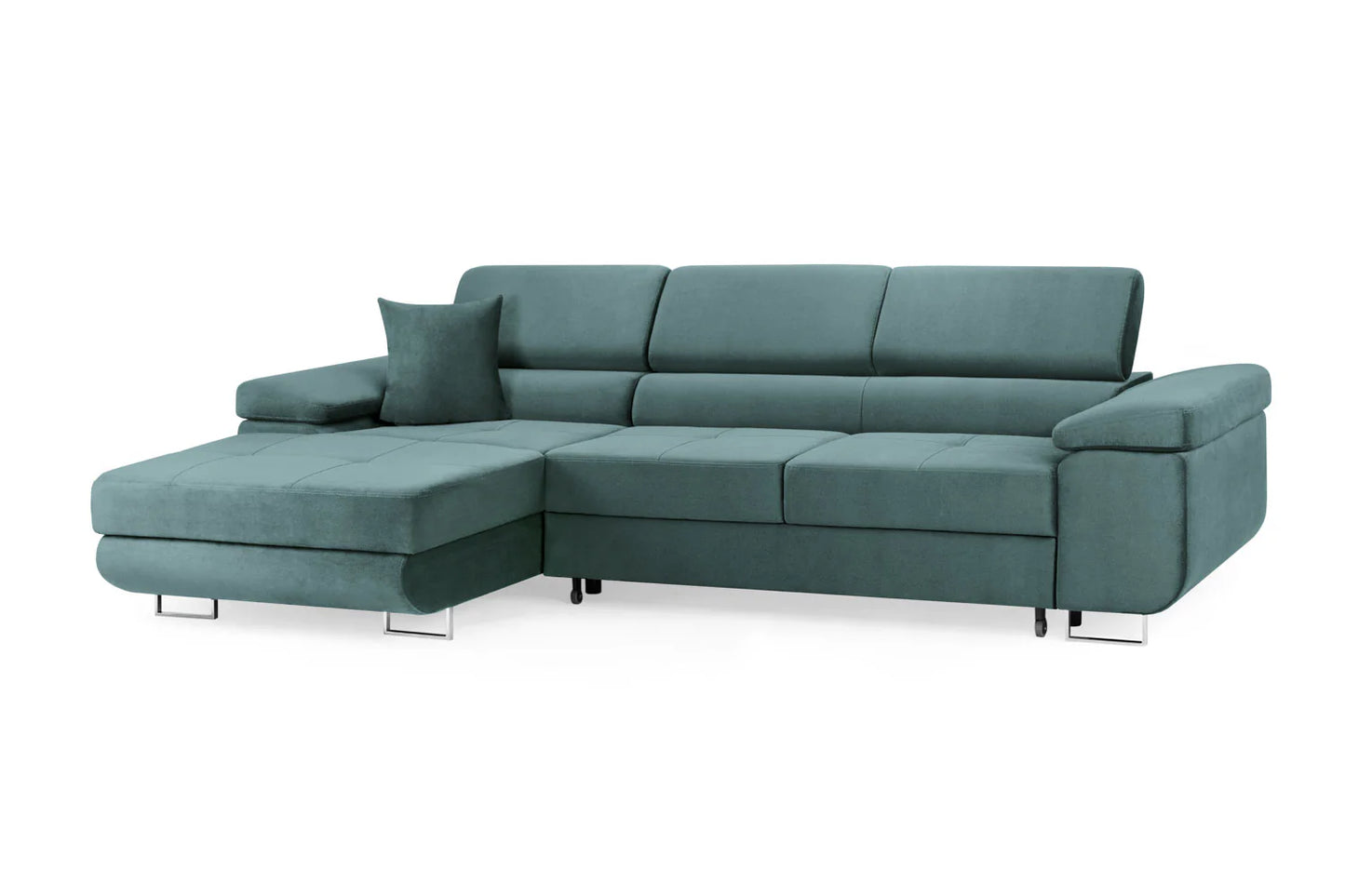 Torezio Sofa Bed Set Left Hand | Teal,Blue