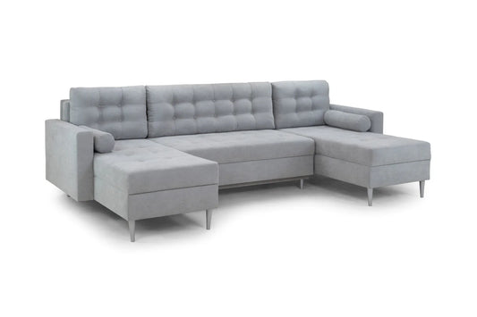 Porto Sofa Bed U Shape Corner | Grey