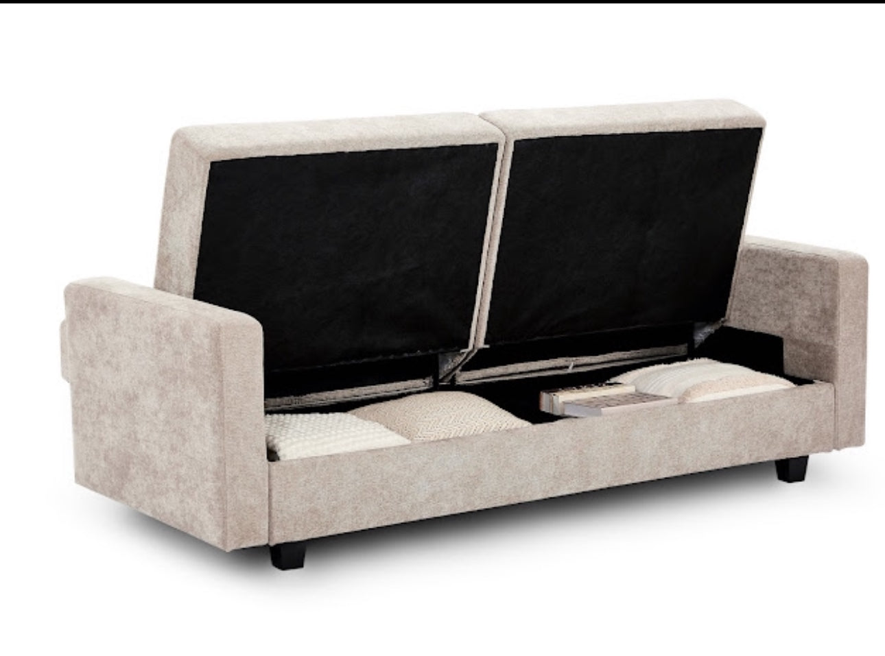 Hive Sofa Bed 3 Seater | Grey,Beige