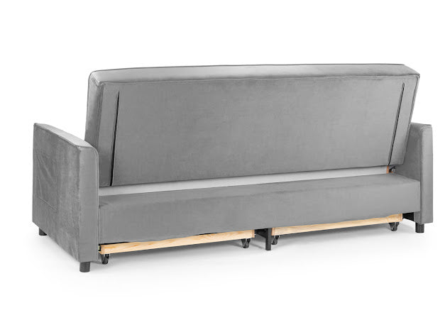 Elegance Sofa Bed | Grey,Teal,Blue