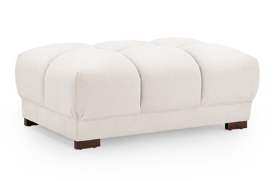 Azzuro Footstools | Cream,Grey,Mocha