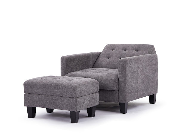 Halia Sofa Bed Armchair | Dark Grey