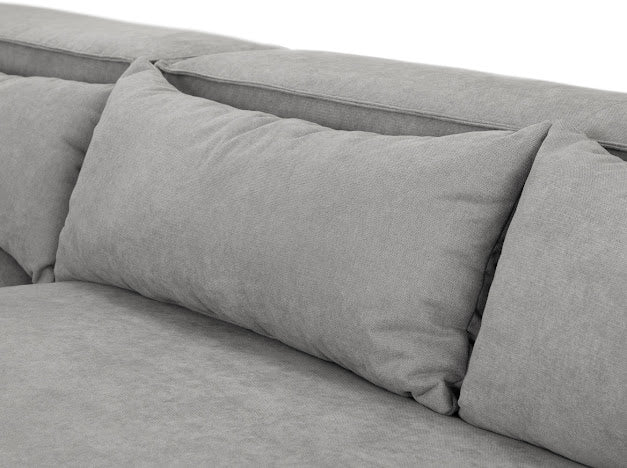 Becca Universal Corner Sofa | Beige,Grey