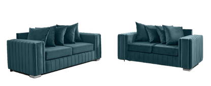 plush velvet candy sofa black blue grey green