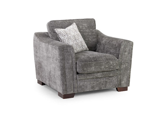 Astrid Sofa Grey Armchair