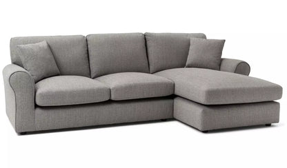 LUSH  CORNER  Sofa SILVER GREY BEIGE