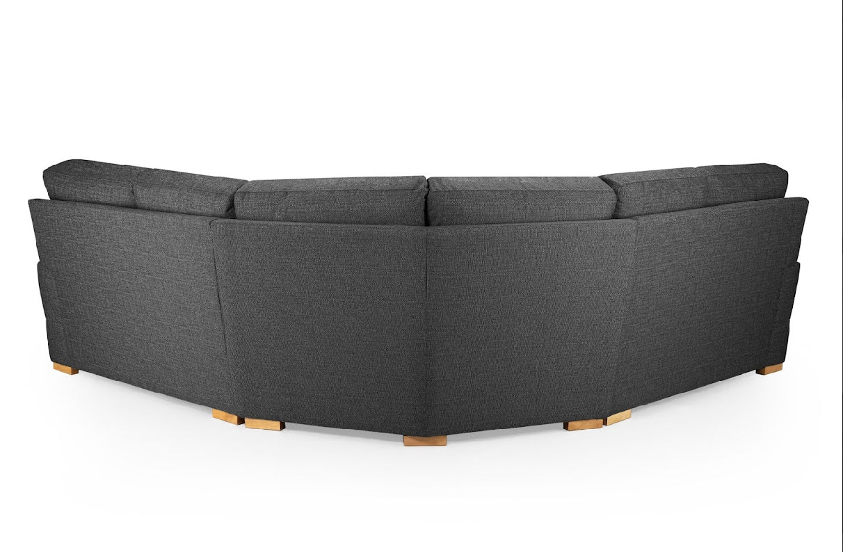 Bento Sofa Large Corner | Slate,Silver