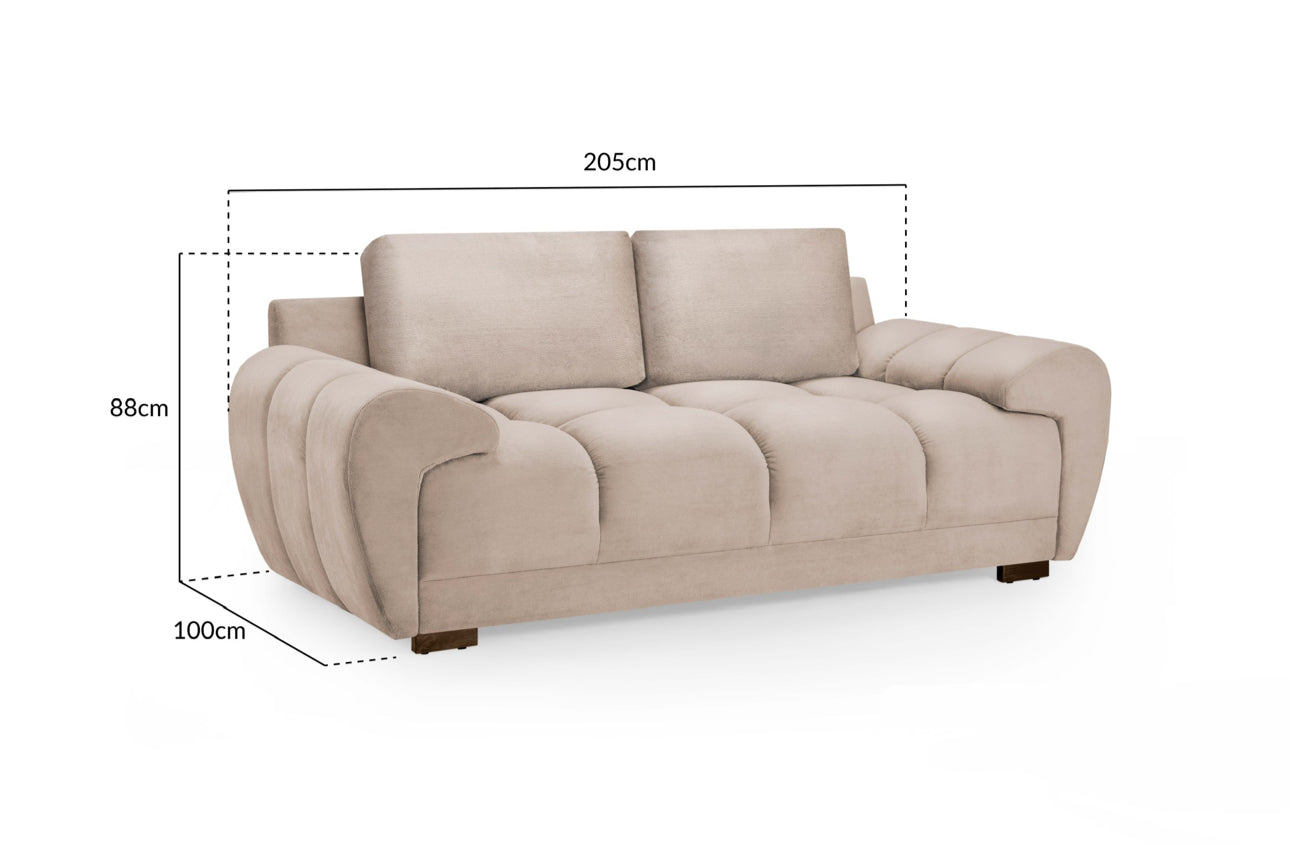 Azzuro Sofa Set | Mocha