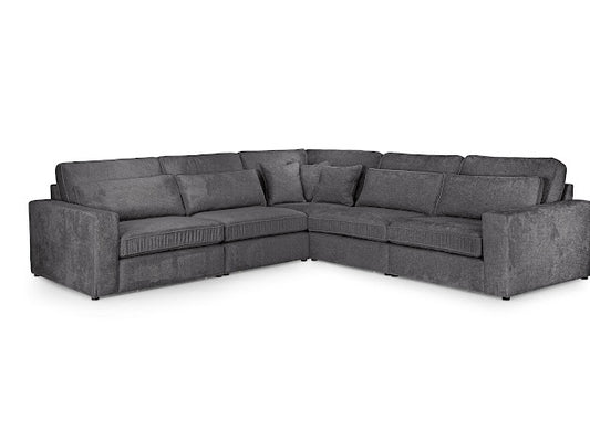 Kiana Modular Sofa Large Corner | Grey,Ivory,Mocha