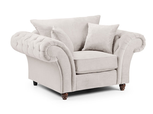 Windsor Sofa Set Armchair | Grey,Stone