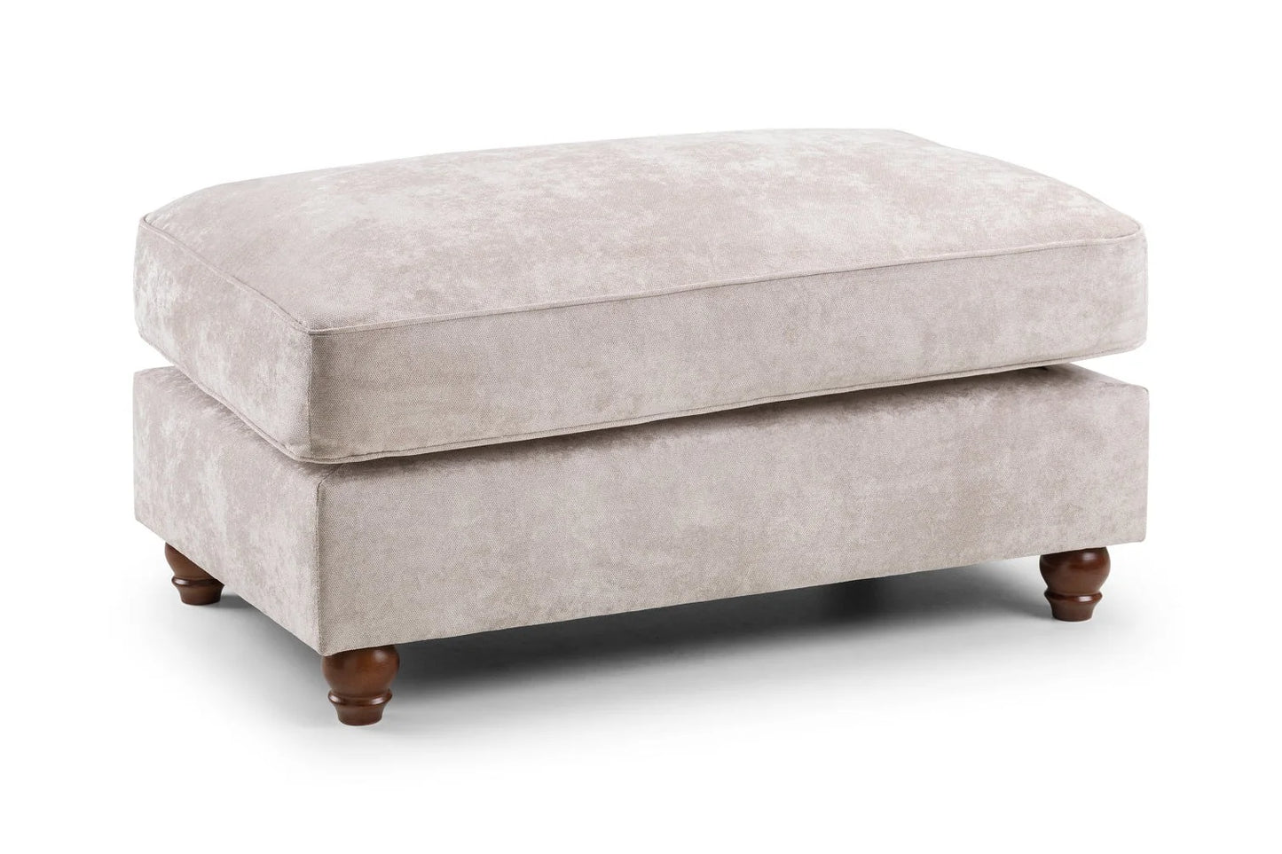 Roma Chesterfield Set Footstool | Beige