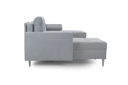 Porto Sofa Bed U Shape Corner | Grey