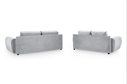 Azzuro Sofa Set | Grey