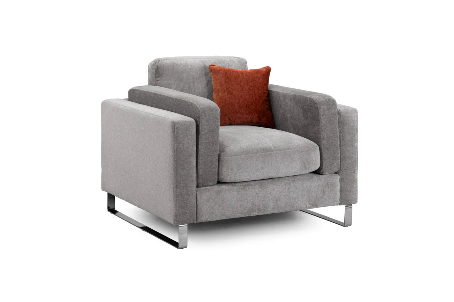 Kingston Sofa Set Armchair | Grey,Beige