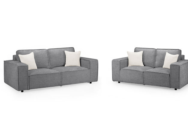 Mary Sofa Set | Slate