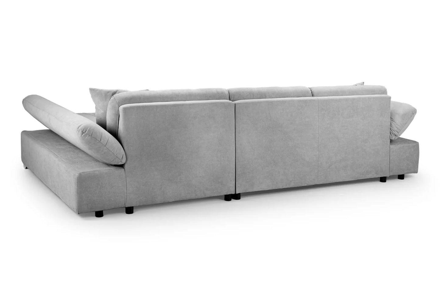 Malvi Sofa Bed Set Corner | Grey