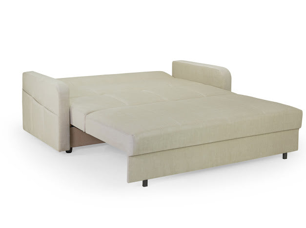 Penelope Sofa Bed 3 Seater | Grey,Beige