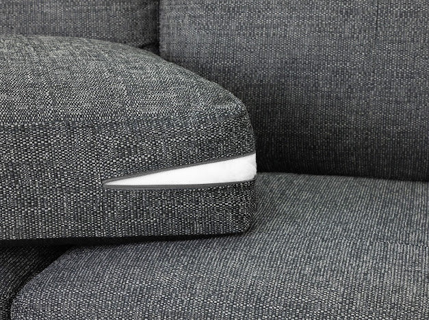 Bento Sofa Right Hand Facing Corner | Slate,Silver