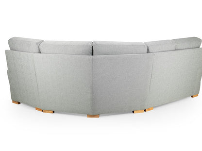 Bento Sofa Right Hand Facing Corner | Slate,Silver