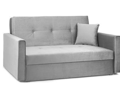 Viva Plush Sofa Bed Set | Grey,Teal,Blue