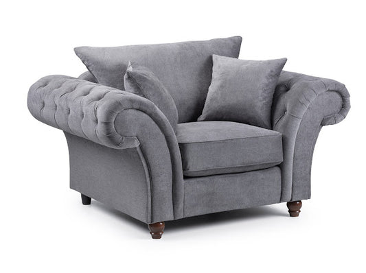 Windsor Sofa Set Armchair | Grey,Stone