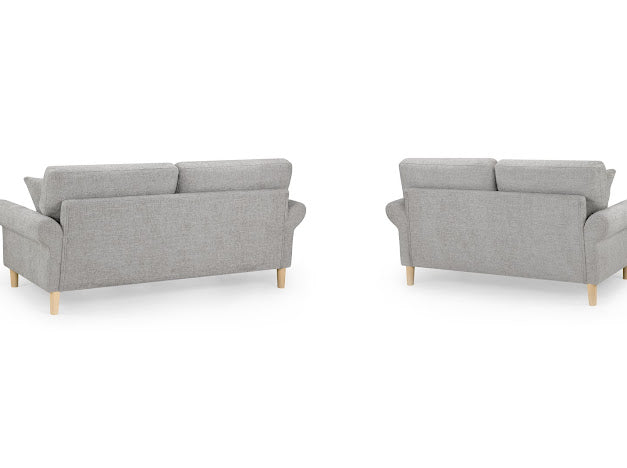 Florence Sofa Set | Silver