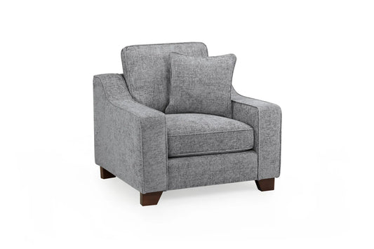 Nebraska Sofa Set Armchair | Slate,Stone