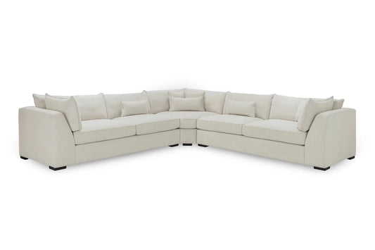 Monaco Sofa Set Large Corner | Stone