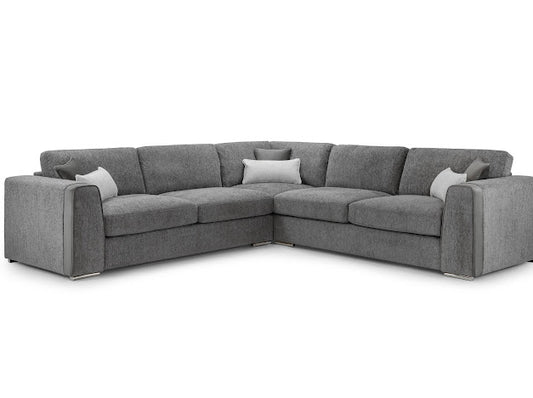 Naples Sofa Set Large Corner | Grey,Mocha,Beige