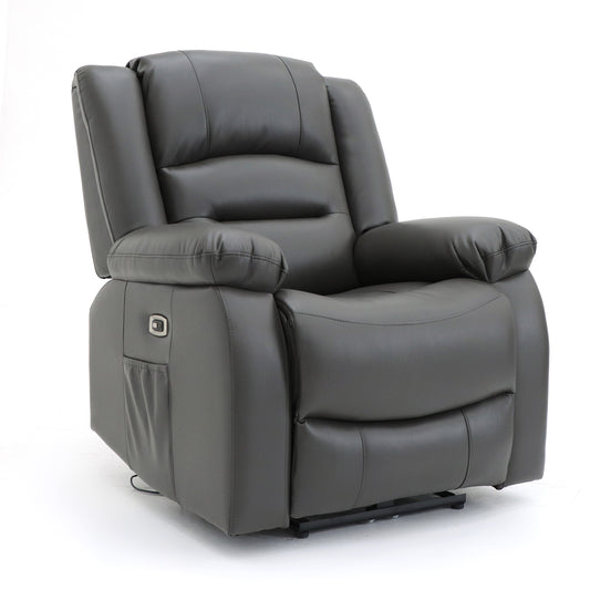 Alva Electric Recliner Armchairs | Grey