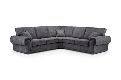 Wilcot Sofa Set Large Corner | Grey