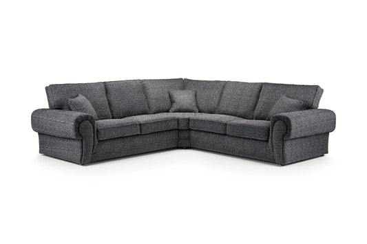 Wilcot Sofa Set Large Corner | Grey