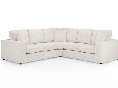 Chestnut Sofa Large Corner | Grey,Cream