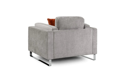 Kingston Sofa Set Armchair | Grey,Beige