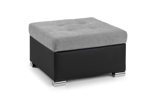 Kris Sofa Bed Footstool | Grey