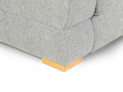 Bento Sofa Large Corner | Slate,Silver