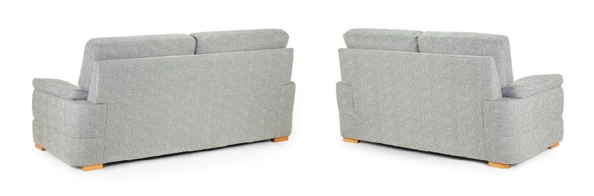 Bento Sofa 3+2 Set |Silver