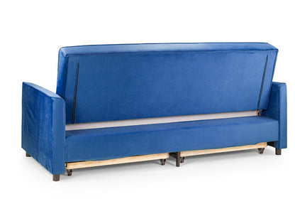 Elegance Sofa Bed | Grey,Teal,Blue