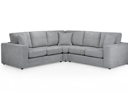 Chestnut Sofa Large Corner | Grey,Cream