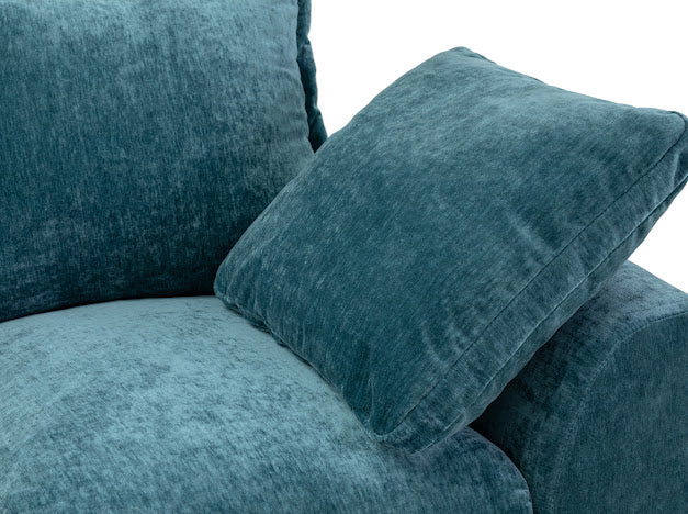 Colbee Sofa Large Corner | Natural,Grey,Blue,Teal