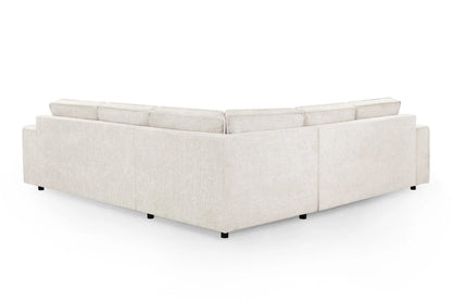 Mary Sofa Set Large Corner | Cream,Slate