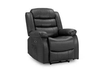 Otto Electric Recliner Armchair | Black