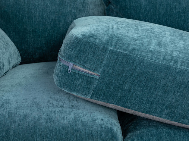 Colbee Sofa Large Corner | Natural,Grey,Blue,Teal