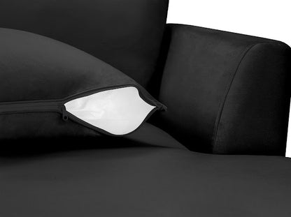 Bari Corner Sofa | Black